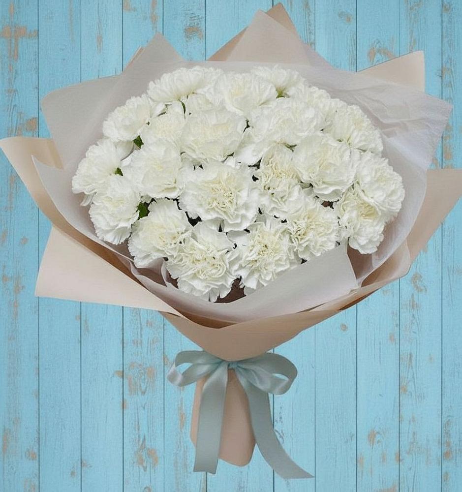 Букет цветов из: Гвоздики в Курорт-Дарасун