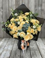 Букет цветов из:  Розы и Лизиантусы в Курорт-Дарасун