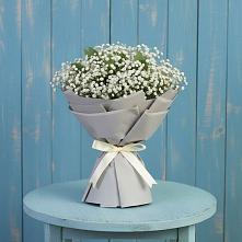 Букет цветов из:  Гипсофила в Курорт-Дарасун