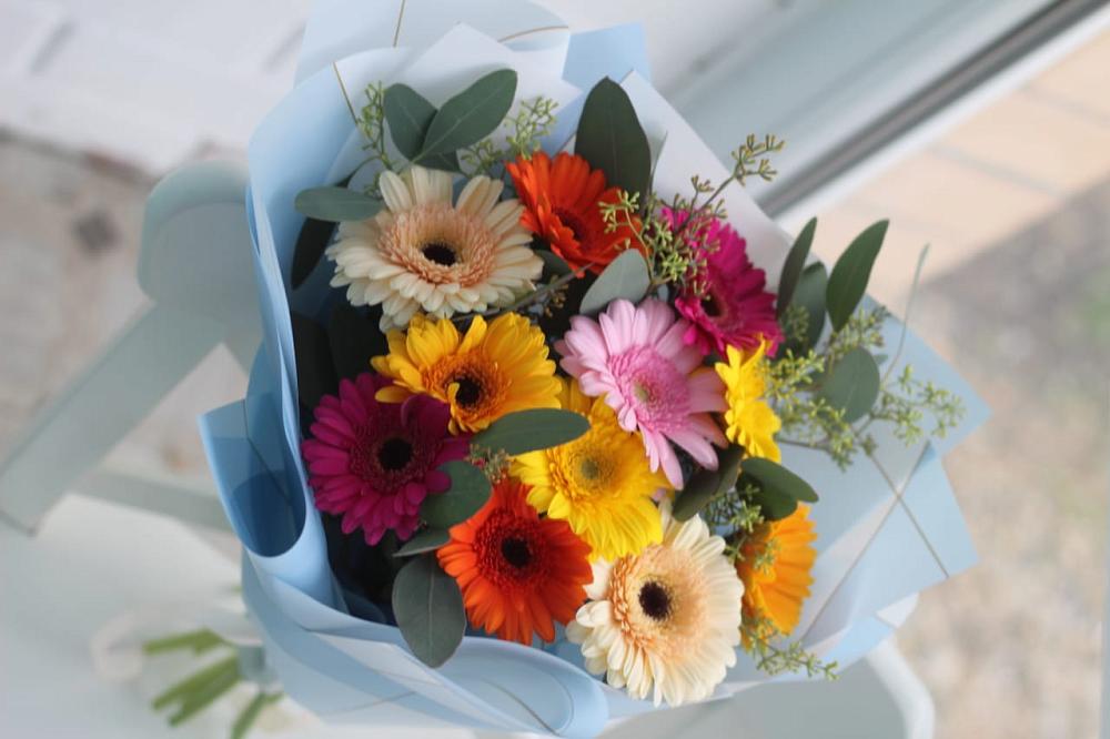 Букет цветов из: Герберы в Курорт-Дарасун