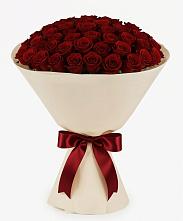Букет 101 Бордовая роза Блэк Бакарра в Курорт-Дарасун