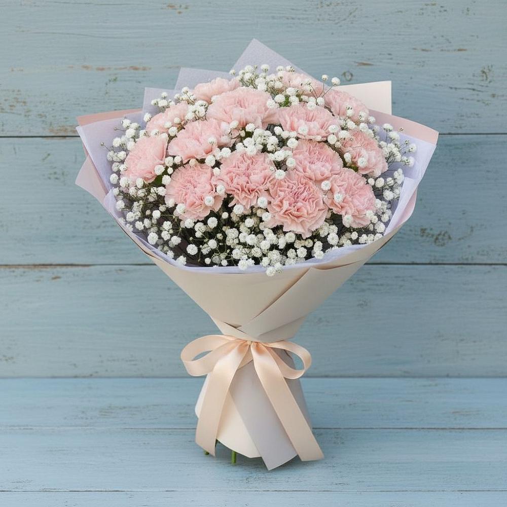 Букет цветов из: Гвоздики в Курорт-Дарасун