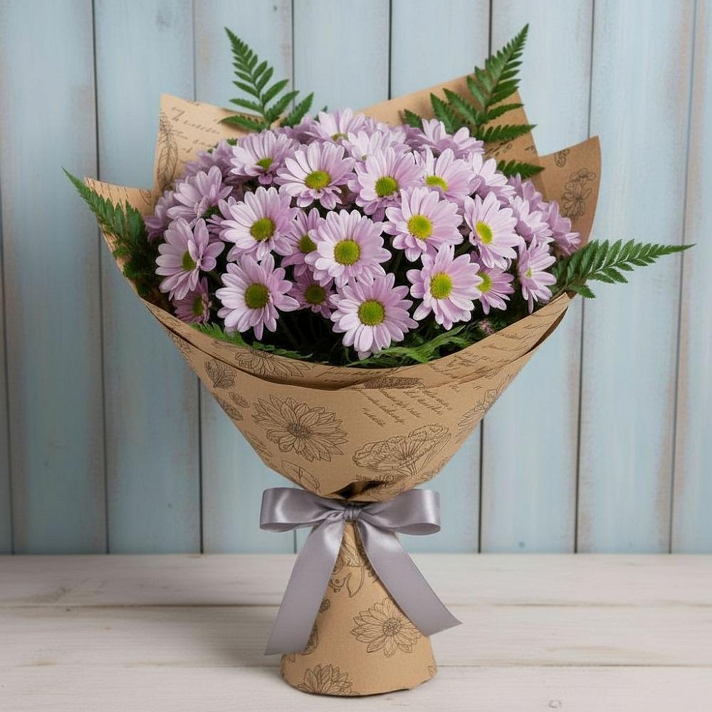 Букет цветов из: Хризантемы в Курорт-Дарасун