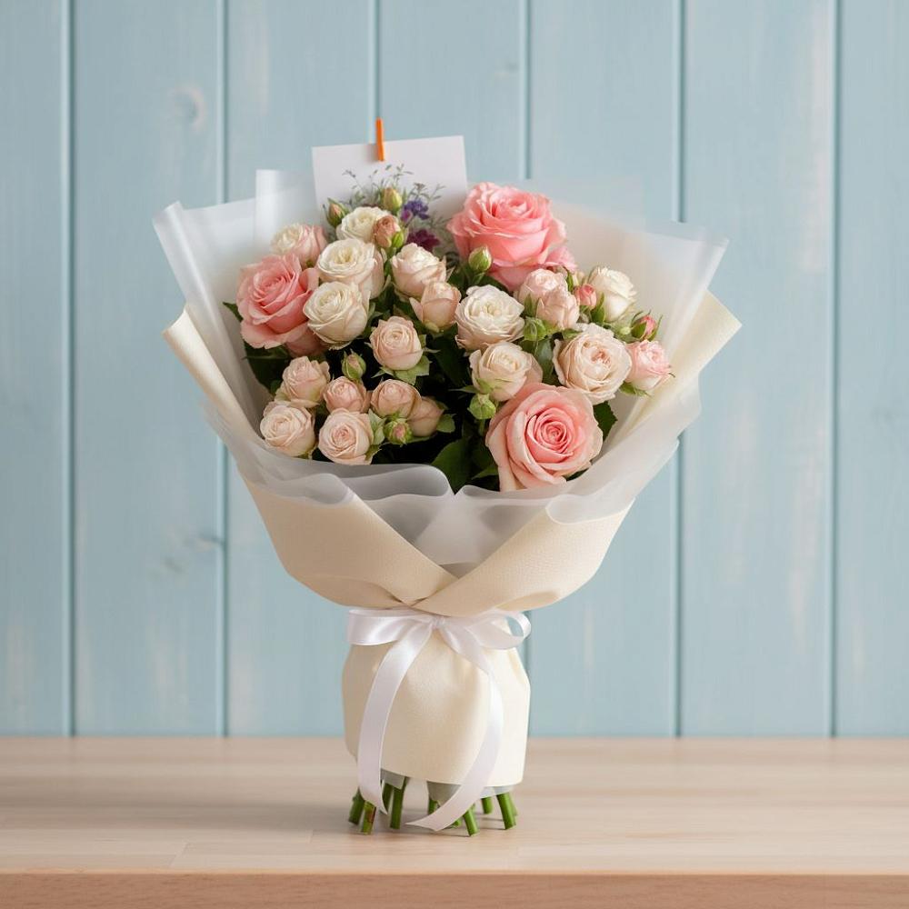 Букет цветов из: Розы в Курорт-Дарасун