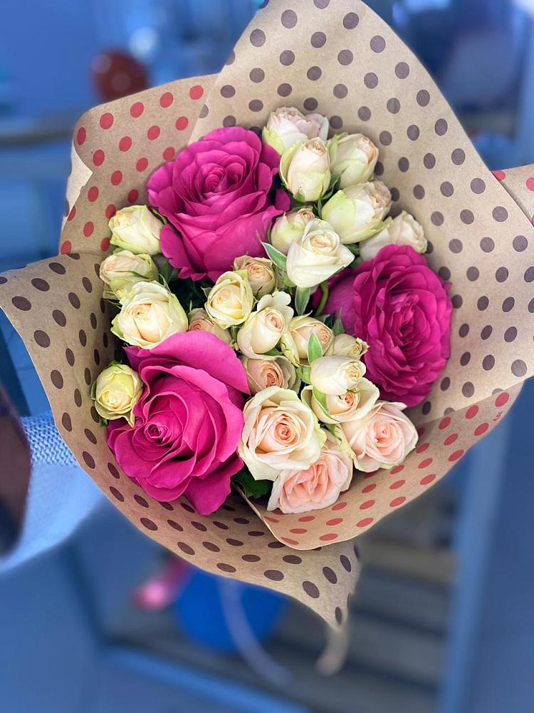 Букет цветов из: Розы в Курорт-Дарасун