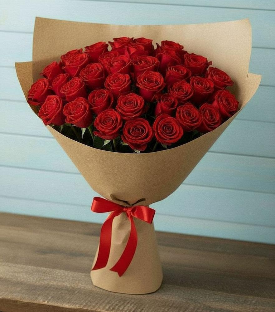 Букет Красные розы Милано в Курорт-Дарасун