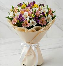 Букет цветов из:  Альстромерии в Курорт-Дарасун