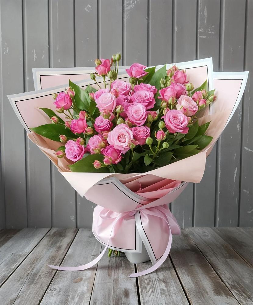 Букет Розовый кустик в Курорт-Дарасун