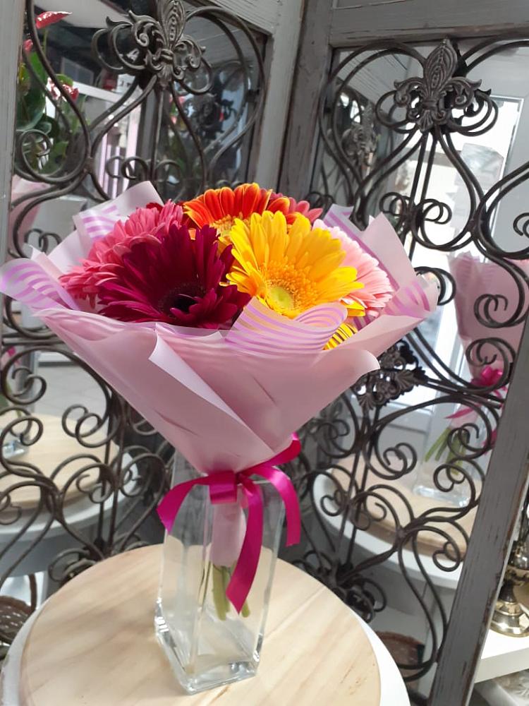 Букет цветов из: Герберы в Курорт-Дарасун