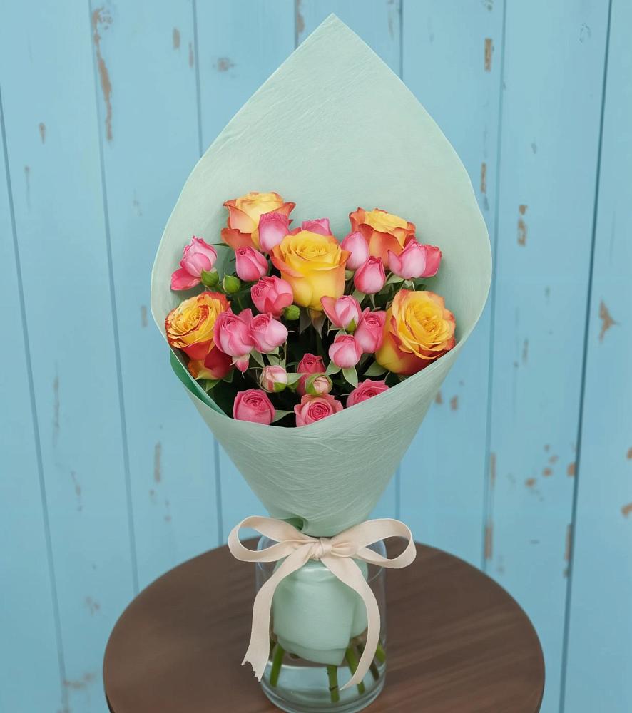 Букет цветов из: Розы в Курорт-Дарасун