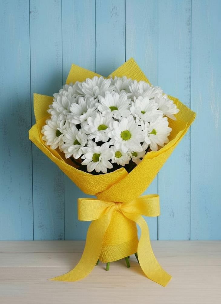 Букет цветов из: Хризантемы в Курорт-Дарасун