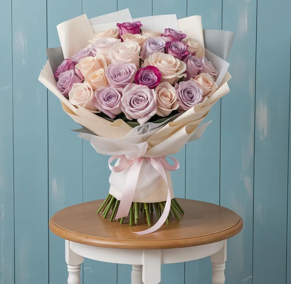 Букет цветов из: Розы в Курорт-Дарасун