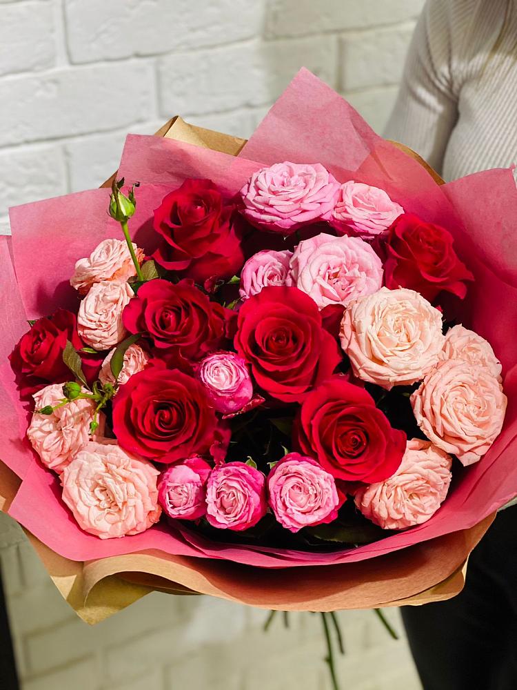 Букет цветов из: Розы в Курорт-Дарасун