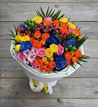 Букет цветов из:  Розы и Хризантемы в Курорт-Дарасун