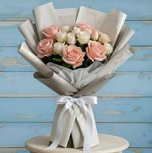 Букет цветов из:  Розы #REPLACE_PRED# Курорт-Дарасун
