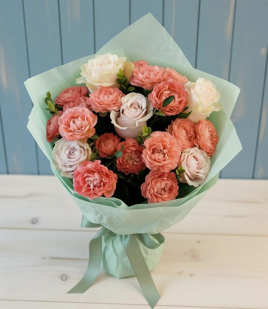 Букет цветов из: Розы в Курорт-Дарасун