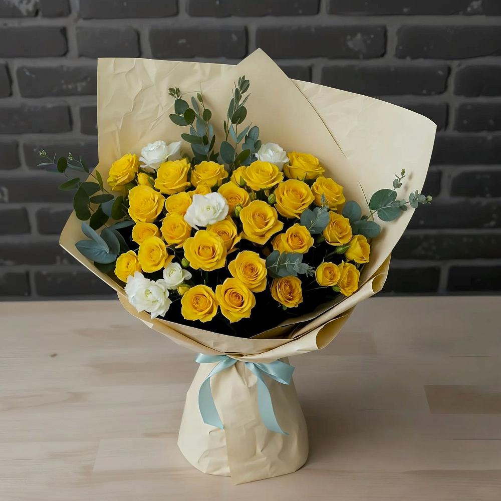 Букет цветов из: Розы в Курорт-Дарасун