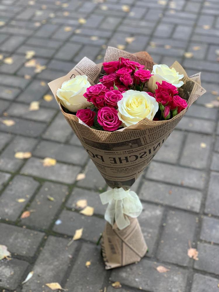 Букет цветов из: Розы в Курорт-Дарасун