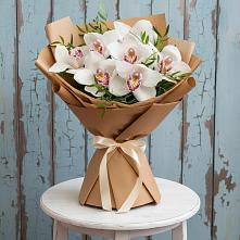 Букет цветов из:  Орхидеи и Розы в Курорт-Дарасун